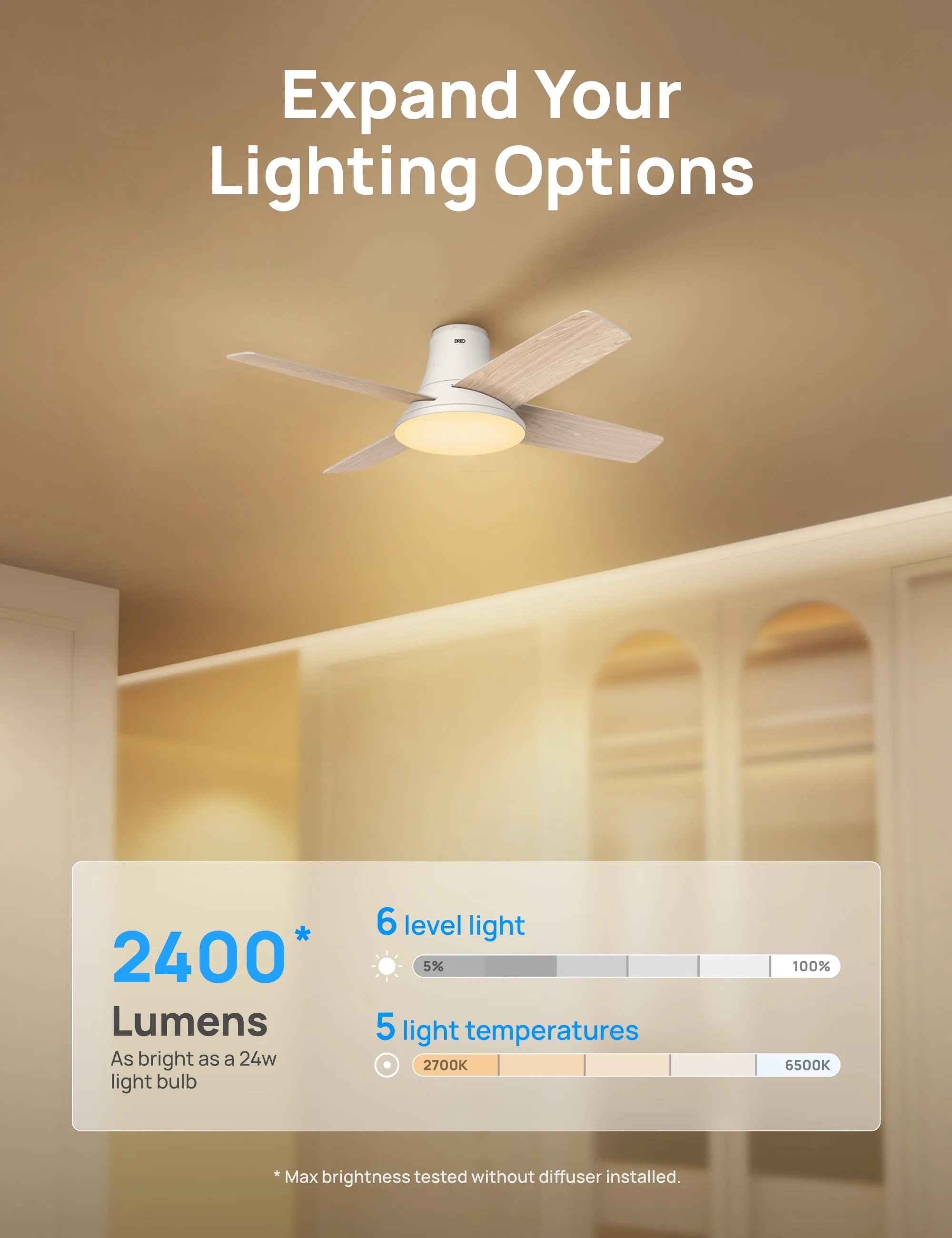 Smart Ceiling Fan CLF513S