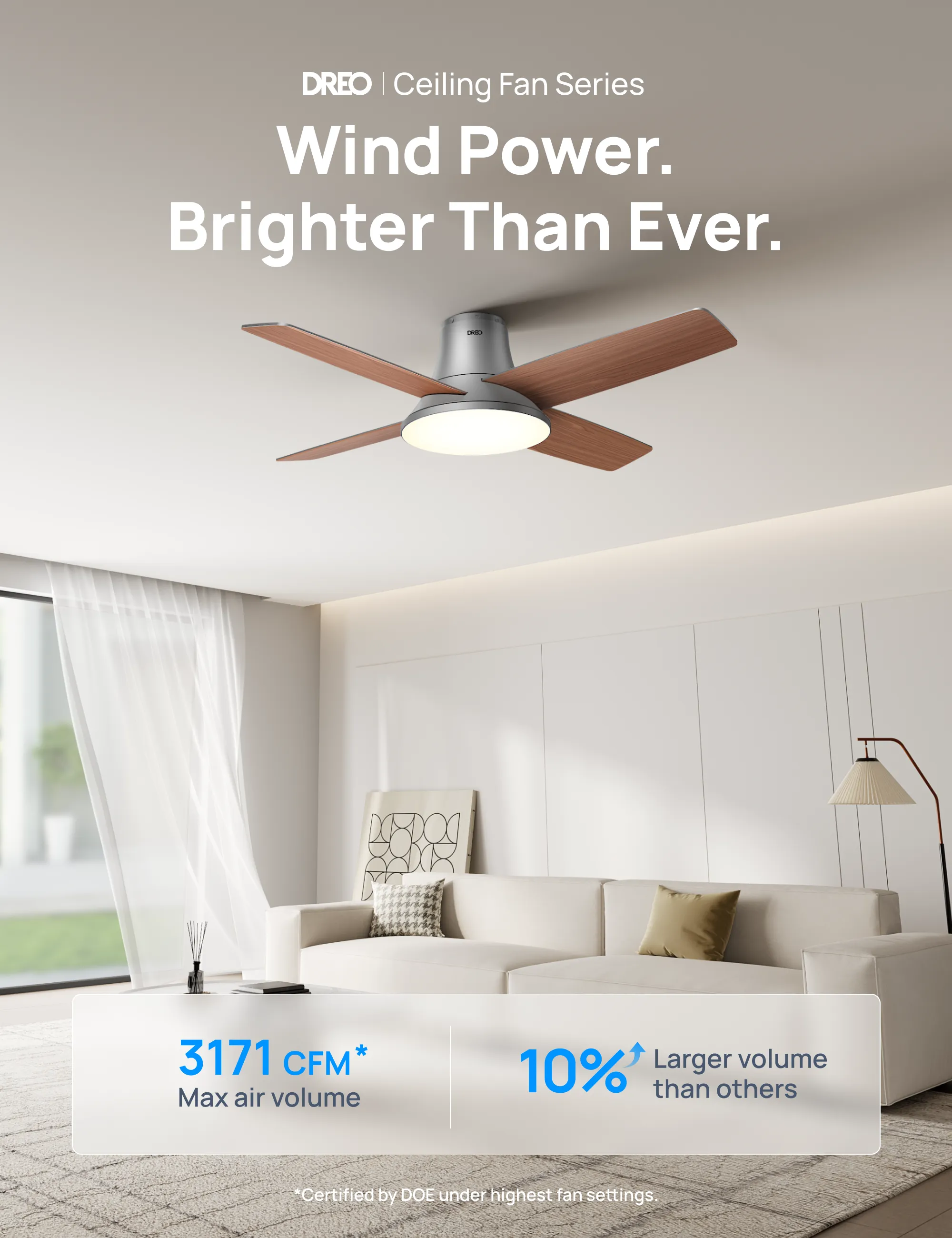 Smart Ceiling Fan CLF513S