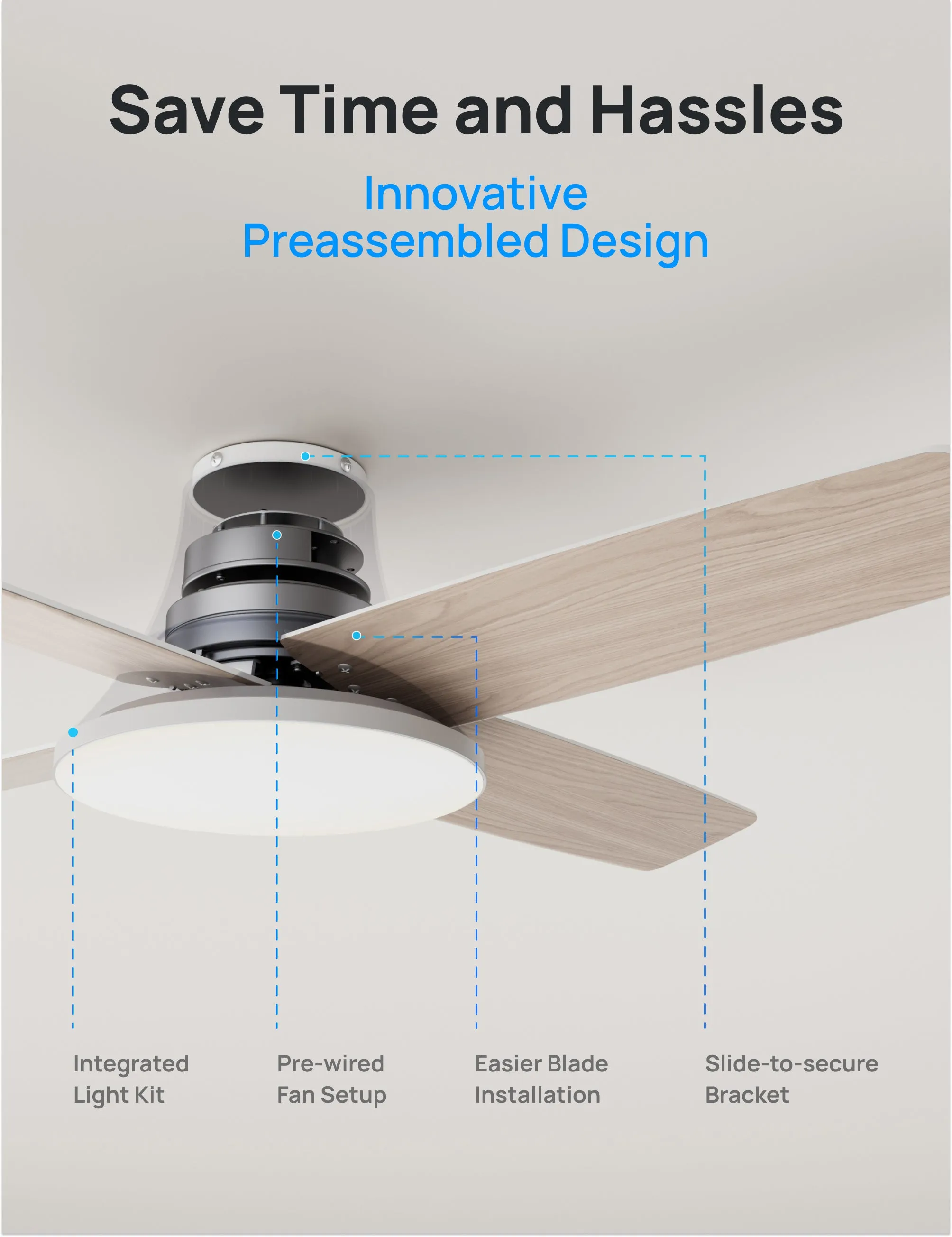 Smart Ceiling Fan CLF513S