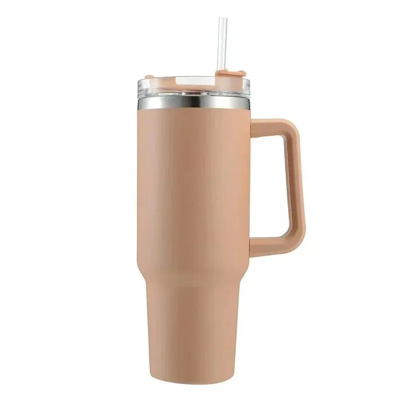 Stainless Steel Insulated Water Bottle & Coffee Car Cup