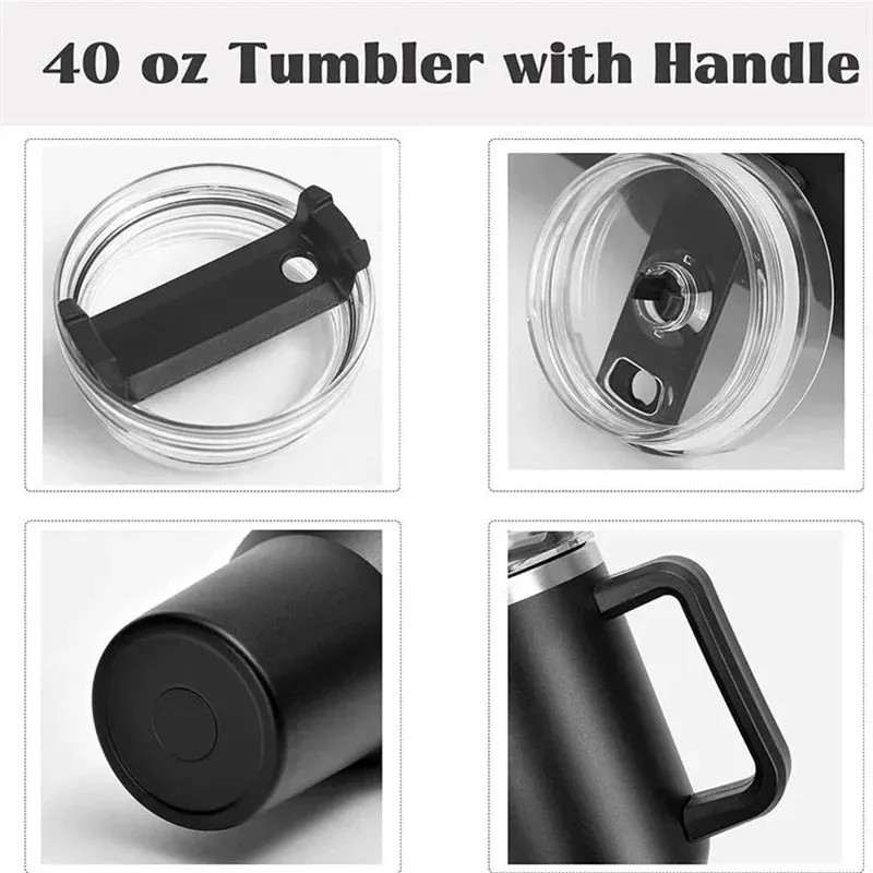 Stainless Steel Insulated Water Bottle & Coffee Car Cup