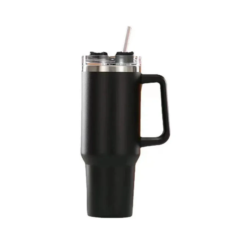 Stainless Steel Insulated Water Bottle & Coffee Car Cup