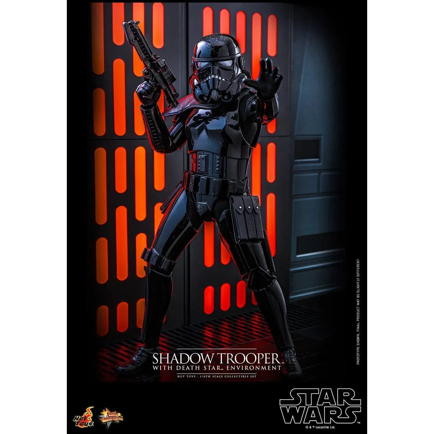 Star Wars: Shadow Trooper with Death Star Environment: Sixth Scale Figure