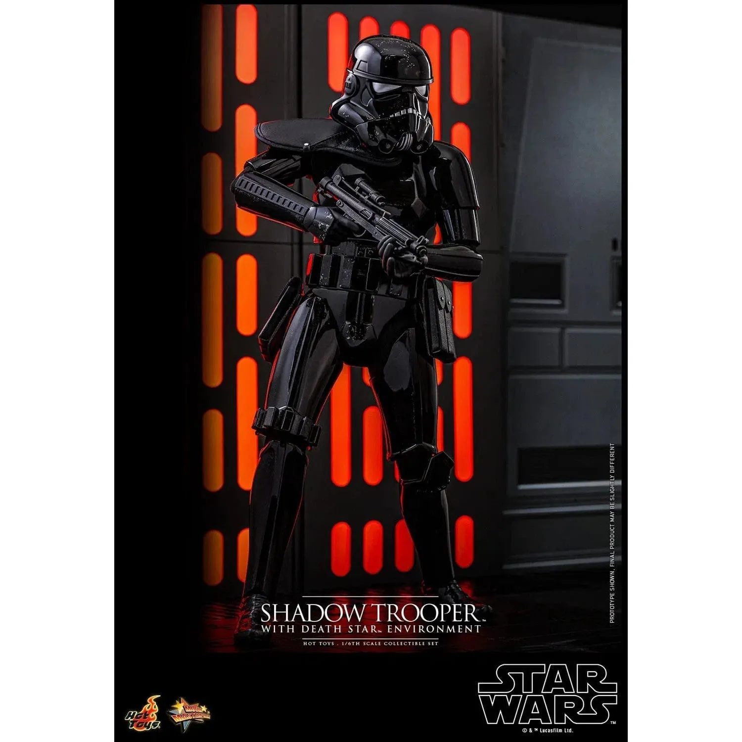 Star Wars: Shadow Trooper with Death Star Environment: Sixth Scale Figure