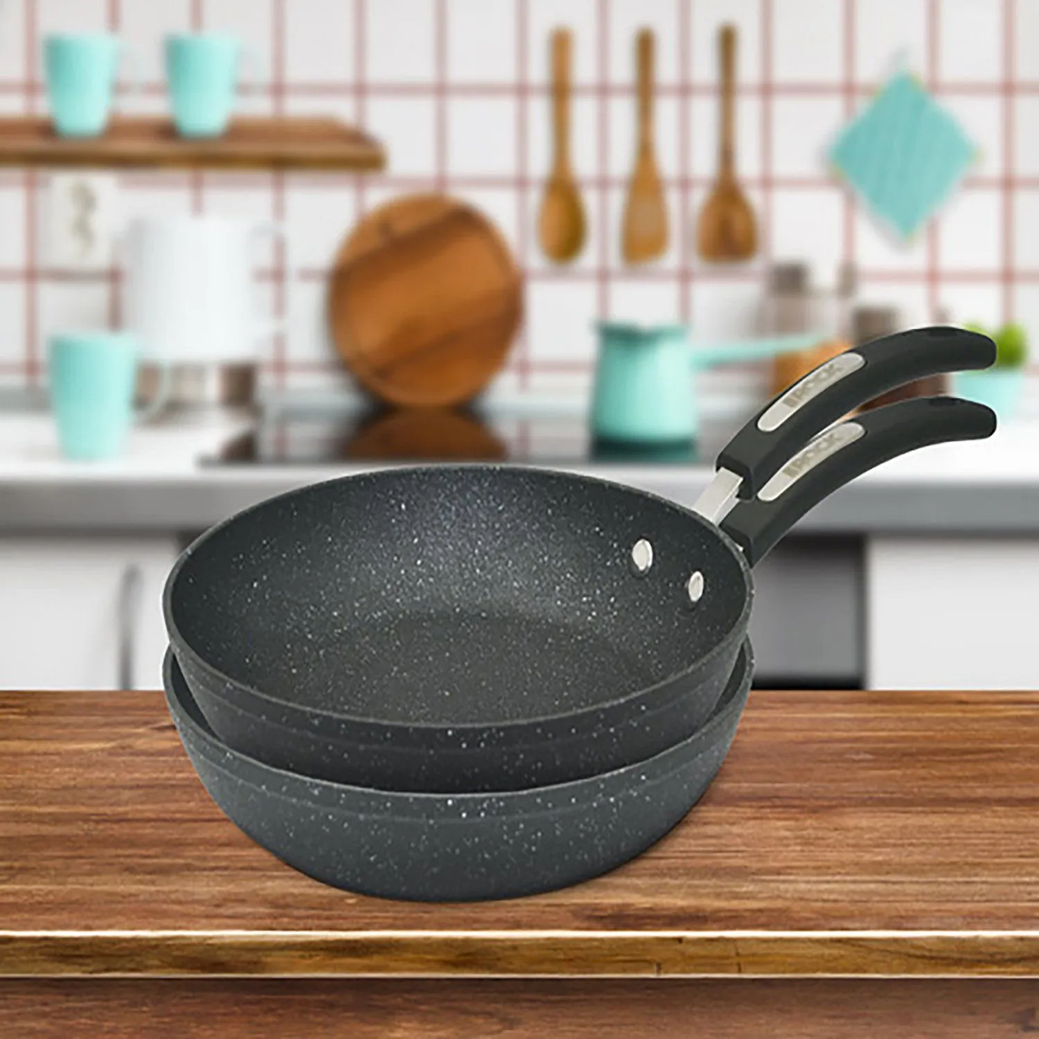 Starfrit - Set of 2, 20 cm Fry Pan