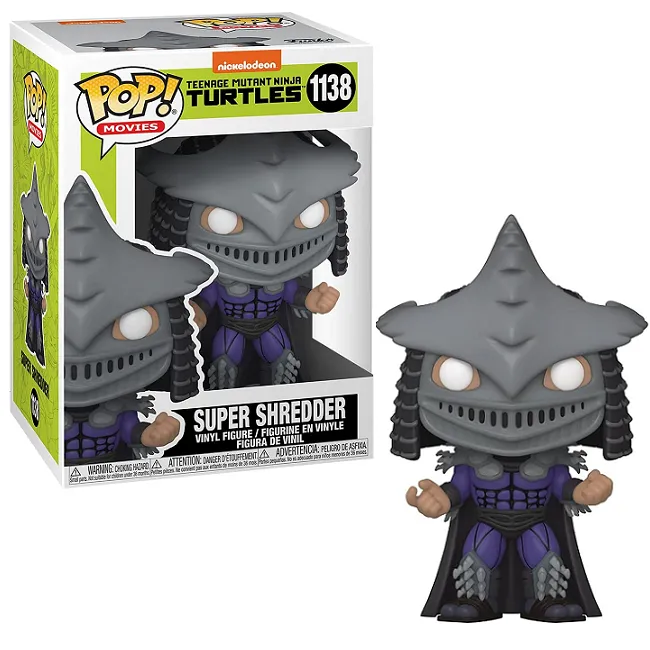 Super Shredder #1138 - Teenage Mutant Ninja Turtles 2 Funko Pop! Movies