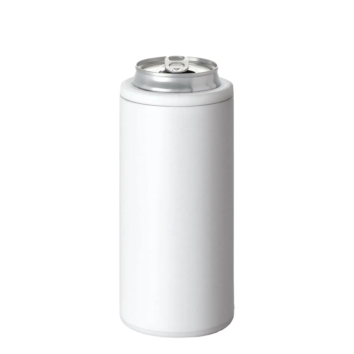 Swig 12 Oz Custom Skinny Can Coolers, White