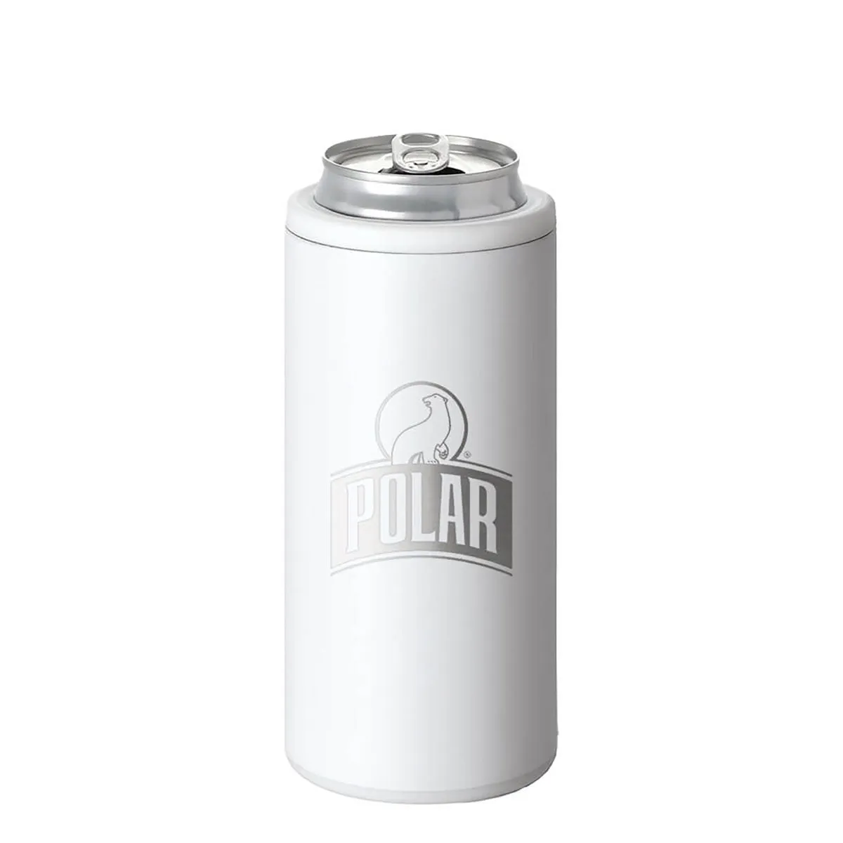 Swig 12 Oz Custom Skinny Can Coolers, White