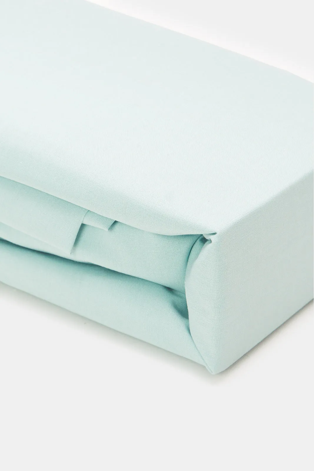 Teal Solid Fitted Sheet (Twin Size)