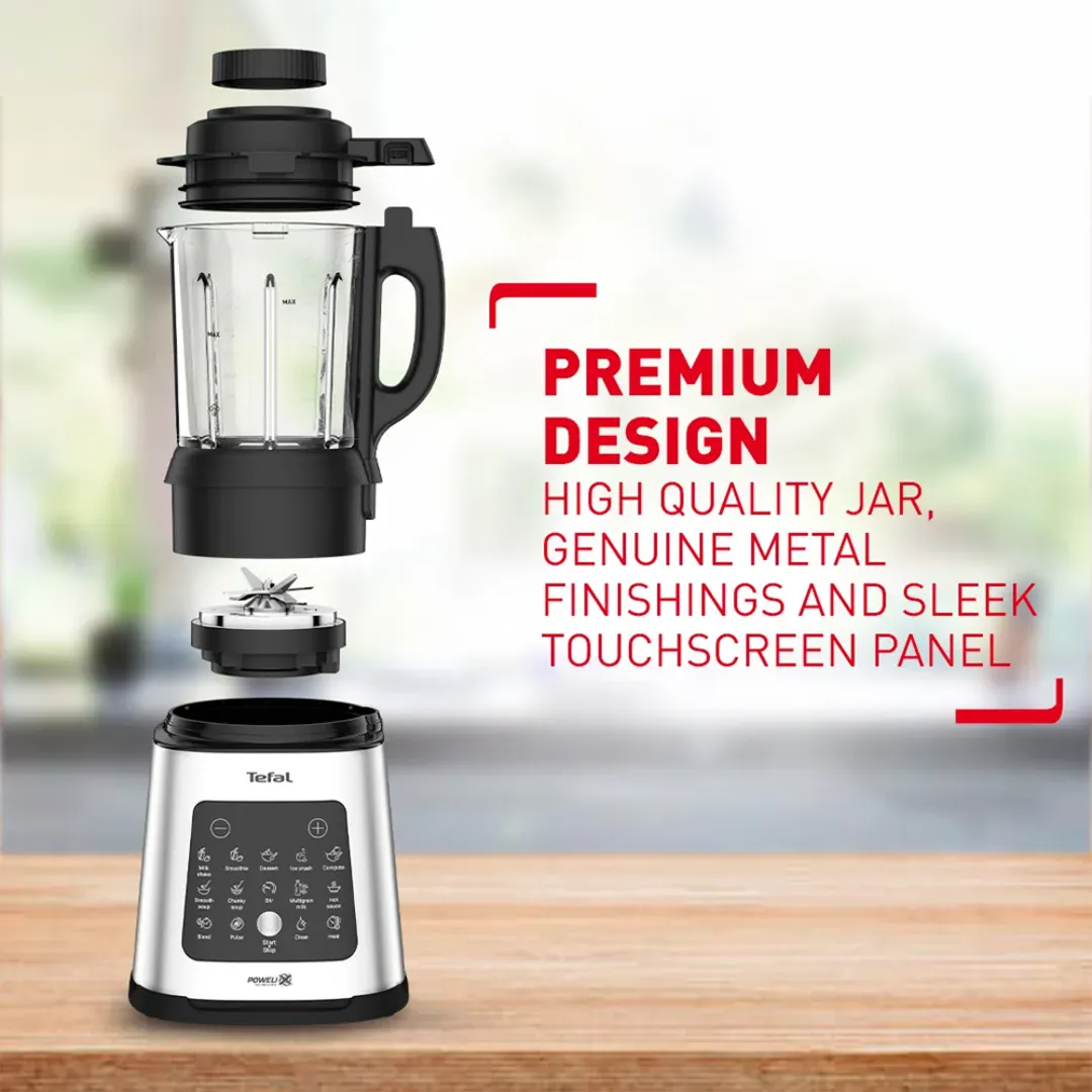 Tefal BL83SD 2.0L PerfectMix Cook with 10 Automatic Programs Glass Jar Blender