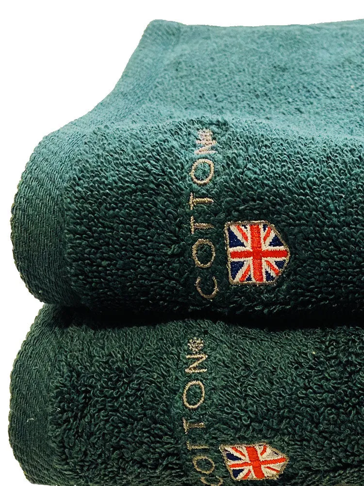 The Cotton Luxury Bath Towel - Verde Celdon