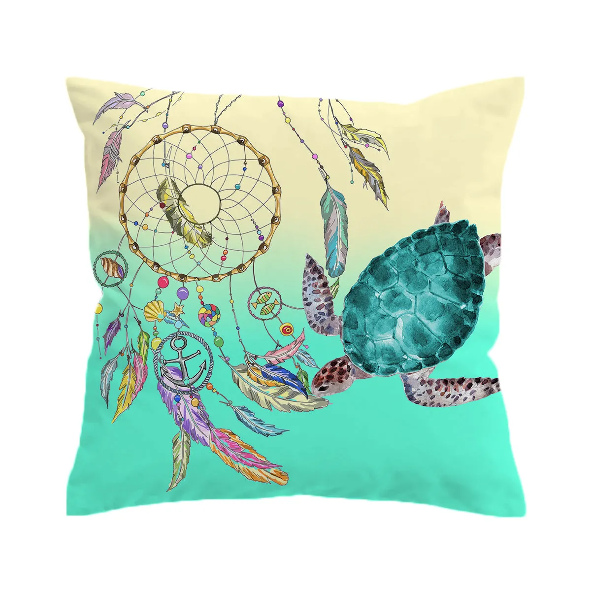 The Dreamcatcher and Sea Turtle Duvet Cover Set