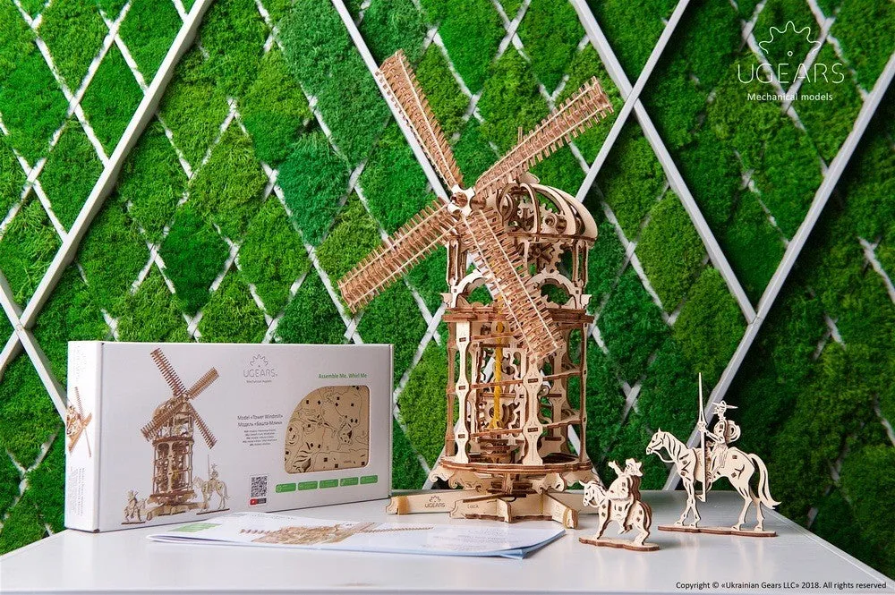 UGears Tower Windmill