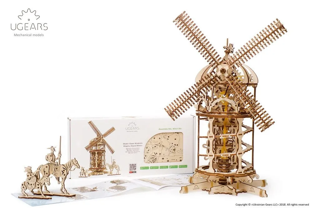 UGears Tower Windmill