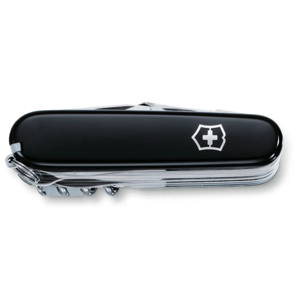 Victorinox Swiss Champ Swiss Army Pocket Knife Multi-Tool 33 Functions - Black