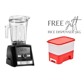 Vitamix High Performance Blender - Ascent Series A3500i (Graphite)   Tupperware 5kg Rice Dispenser