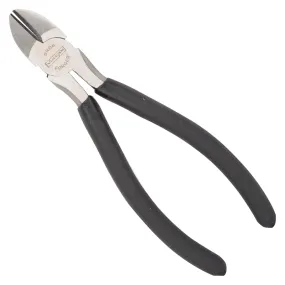 Vulcan JL-NP006 Diagonal Cutting Plier, 6 in OAL, 1 mm Cutting Capacity, 0.75 in Jaw Opening, Black Handle :CD: QUANTITY: 1