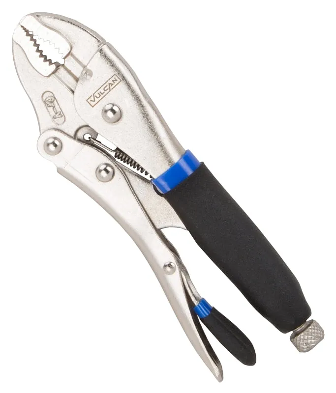 Vulcan JL-NP020 Locking Plier, 7 in OAL, Cushion-Grip Handle :EA: QUANTITY: 1