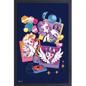 Wall Art My Little Pony "Photos" 12" x 18" Framed Poster Print