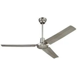 Westinghouse 56" Industrial Ceiling Fan Brushed Nickel Ball Hanger Mount