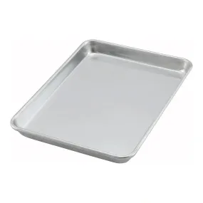 Winco ALXP-1013 Sheet Pan, 1/4 Size, 9-1/2"x13", 20 Gauge, Aluminium