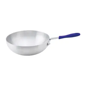 Winco ASFP-11 Aluminum Stir Fry Pan, Natural Finish, 11"