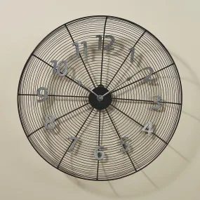 Wire Fan Cover Clock - Park Designs