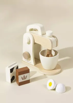 Wooden Stand Mixer and Accessories