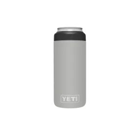 Yeti Rambler 12oz Granite Gray Slim Can Cooler