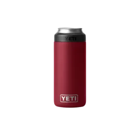 Yeti Rambler 12oz Harvest Red Slim Can Cooler