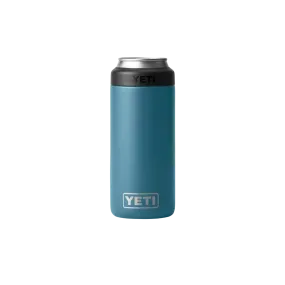 Yeti Rambler 12oz Nordic Blue Slim Can Cooler