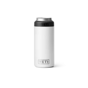 Yeti Rambler 12oz White Slim Can Cooler