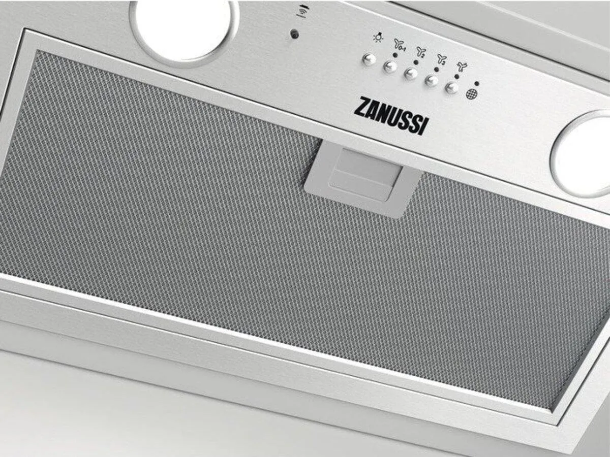 Zanussi ZFG816X Canopy Cooker Hood, Stainless Steel, C Rated