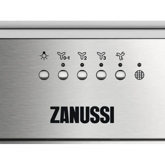 Zanussi ZFG816X Canopy Cooker Hood, Stainless Steel, C Rated